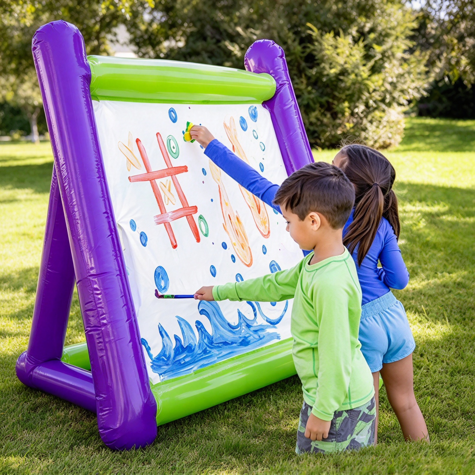 Giant Inflatable Art Easel – Indoor & Outdoor Creative Play