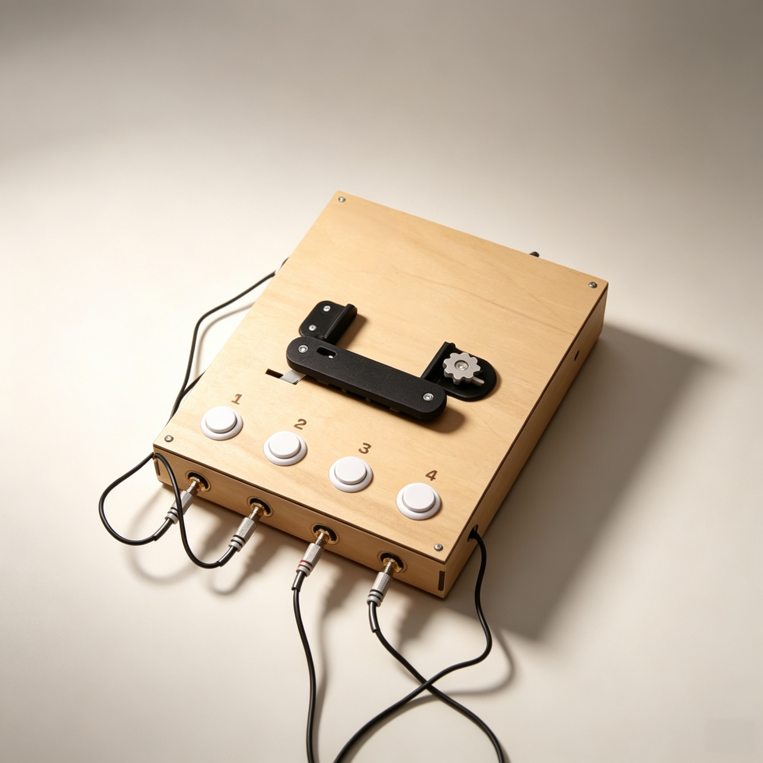 Interactive Mechanical Synthesizer – Motorized Analog Music Creation Instrument