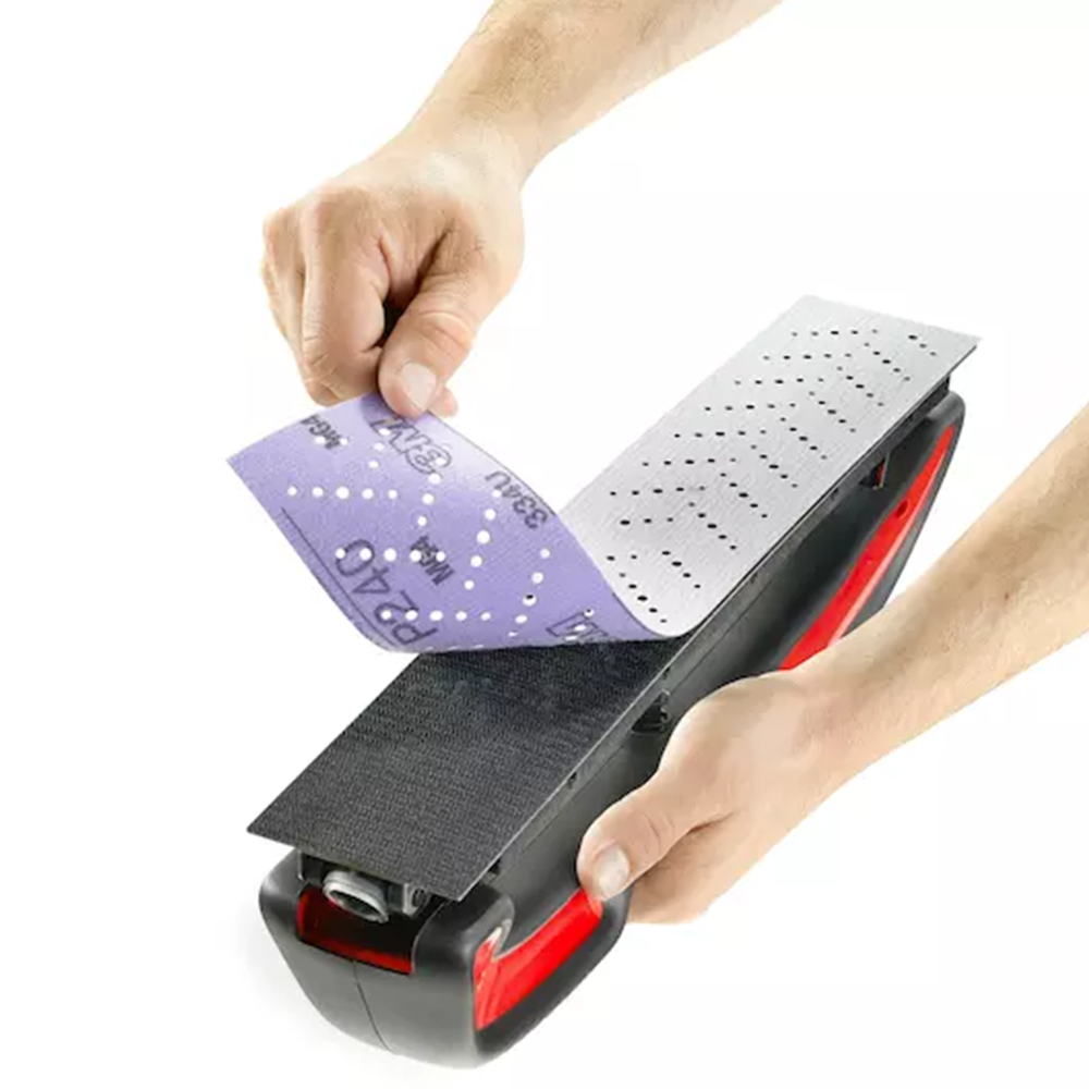 Self-adjusting straightening wedge for benchtop grinder 70x200mm