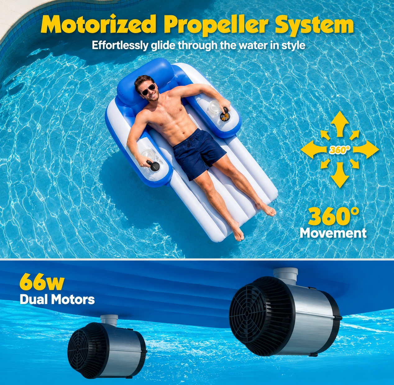 Floating Lounge Chair – Relax In The Water With Ultimate Summer Comfort