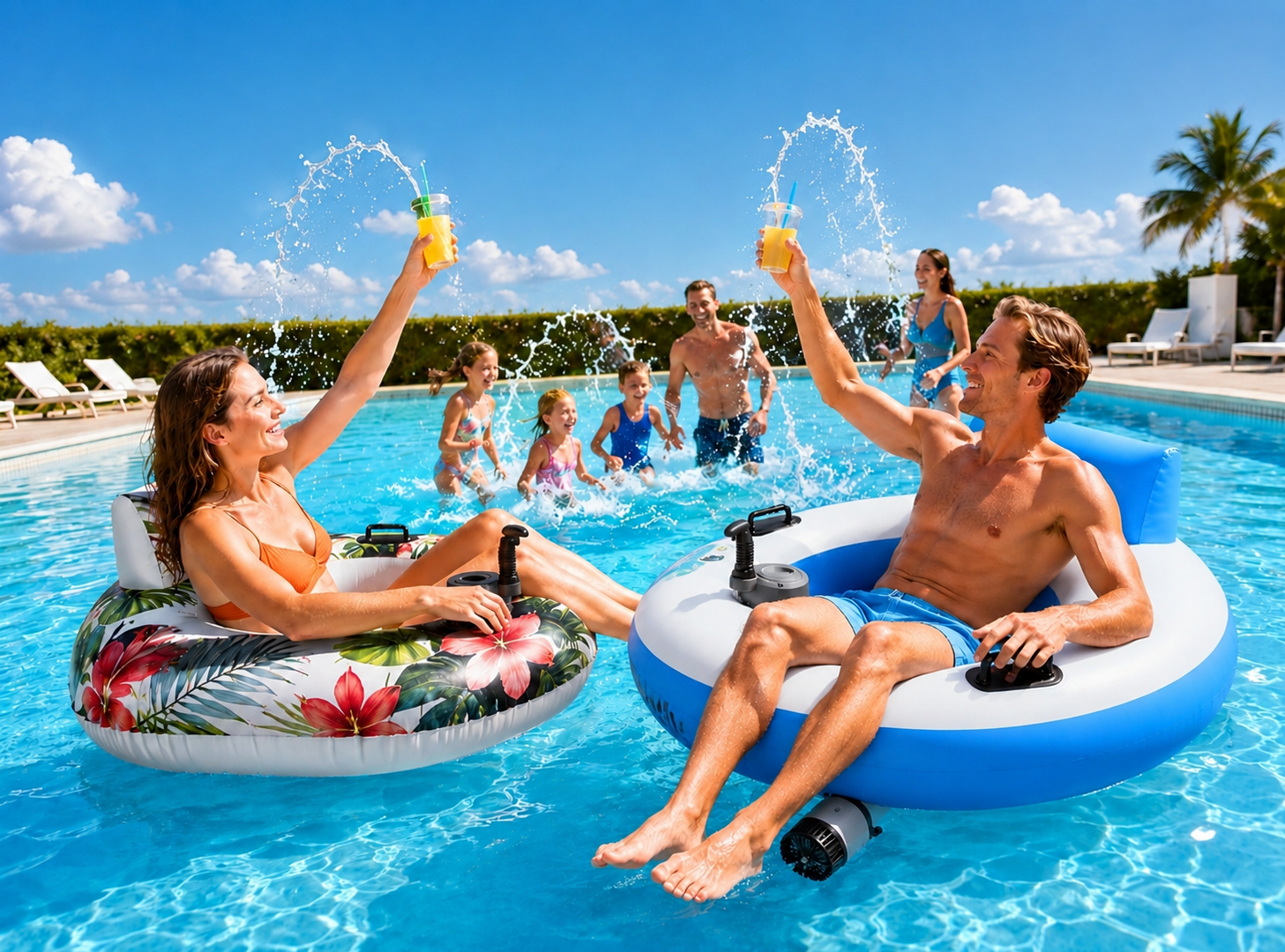 Floating Lounge Chair – Relax In The Water With Ultimate Summer Comfort