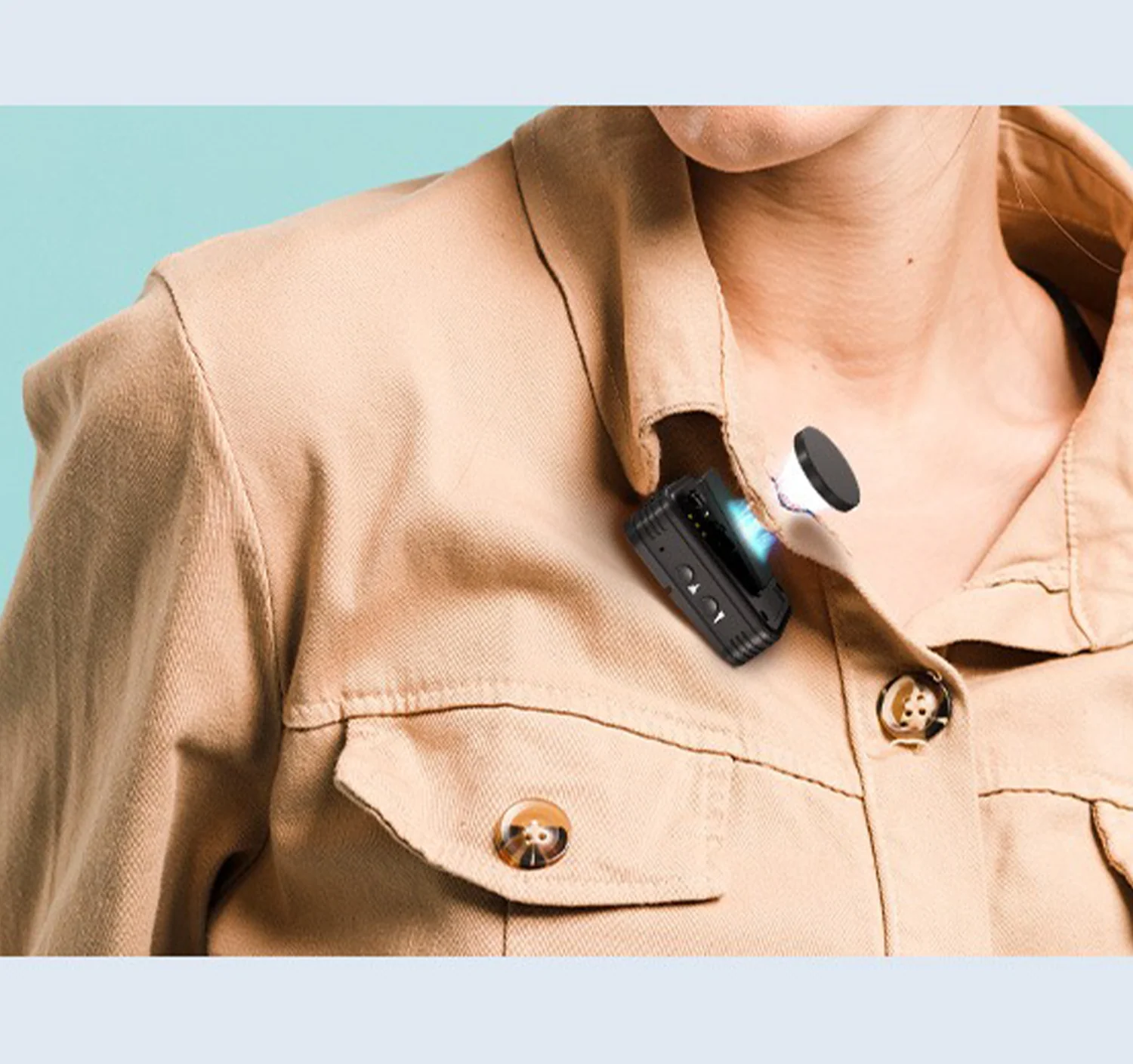 Wireless Lavalier Microphone – Clear Audio Recording System