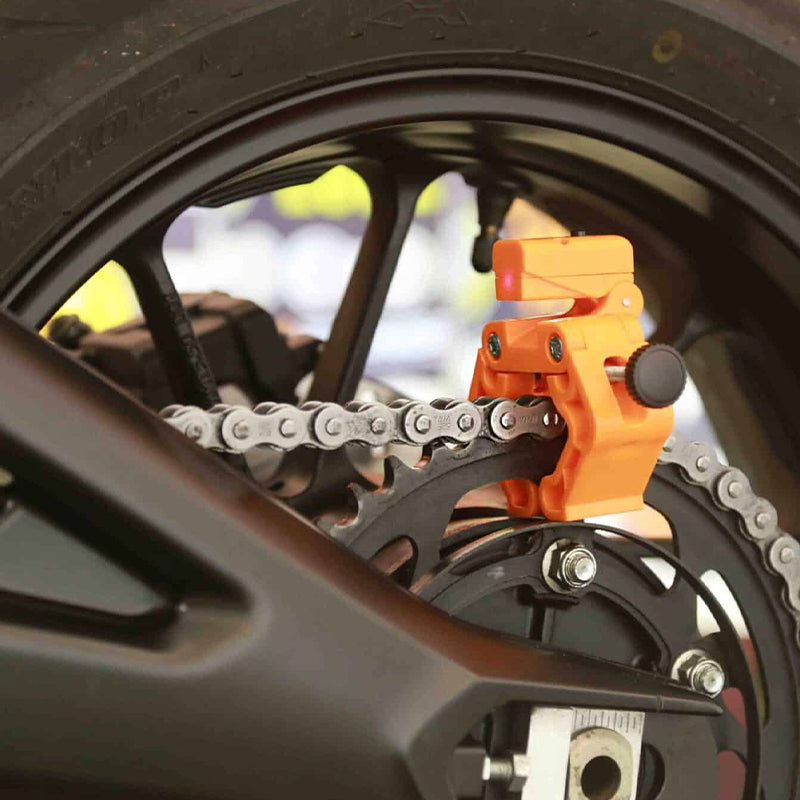 Motorcycle laser calibration tool