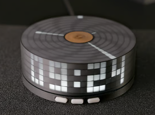 Rotating Illuminated Smart Clock
