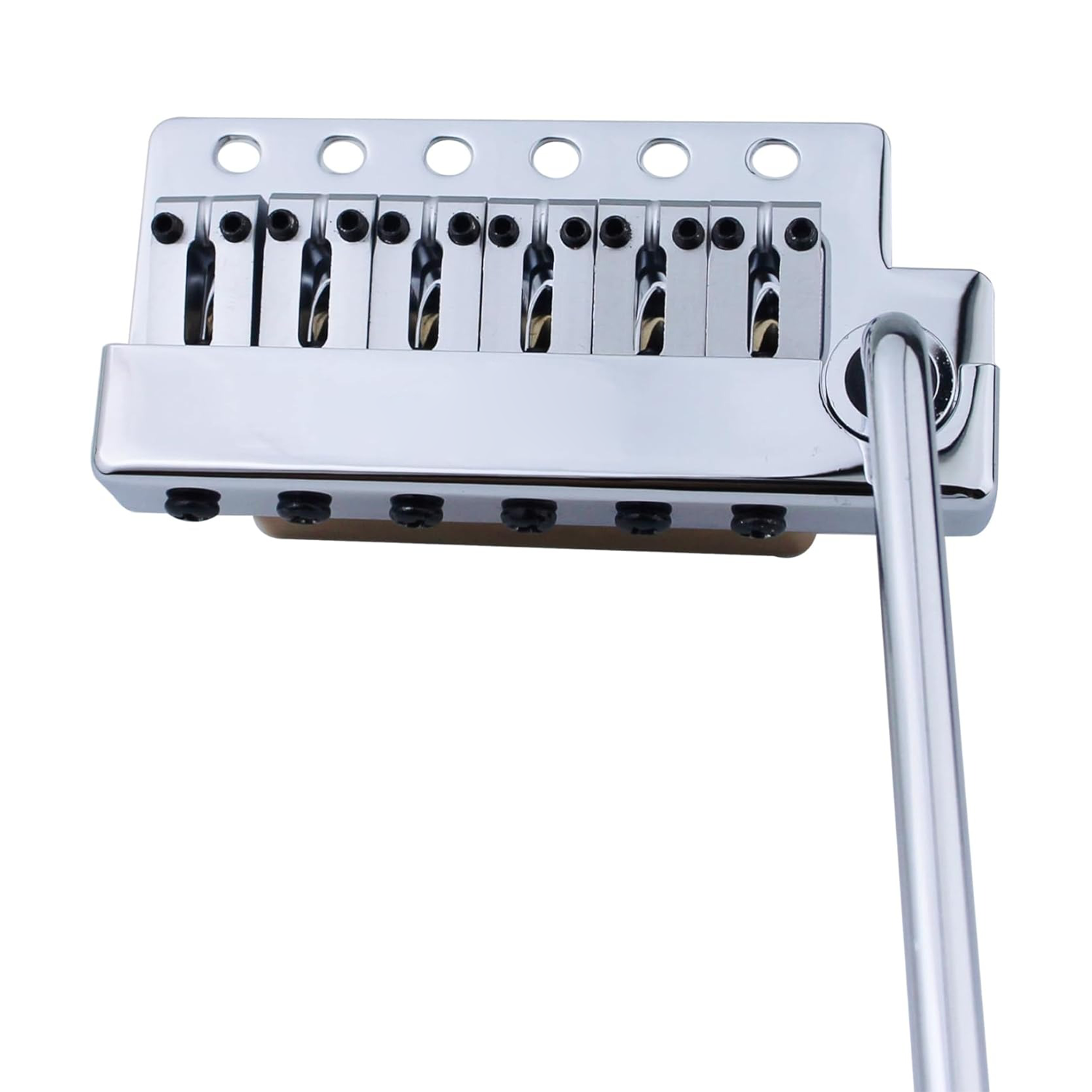 Plug-in guitar tremolo bridge