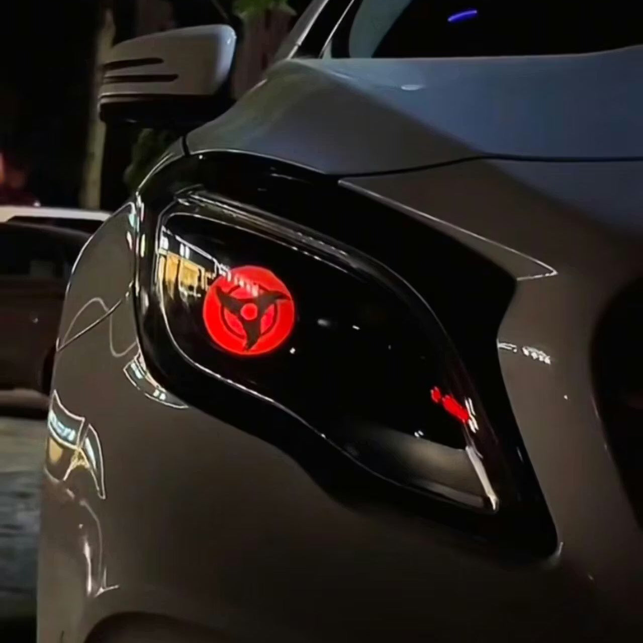 Programmable Devil Eyes Light with Remote – Synced RGB LED