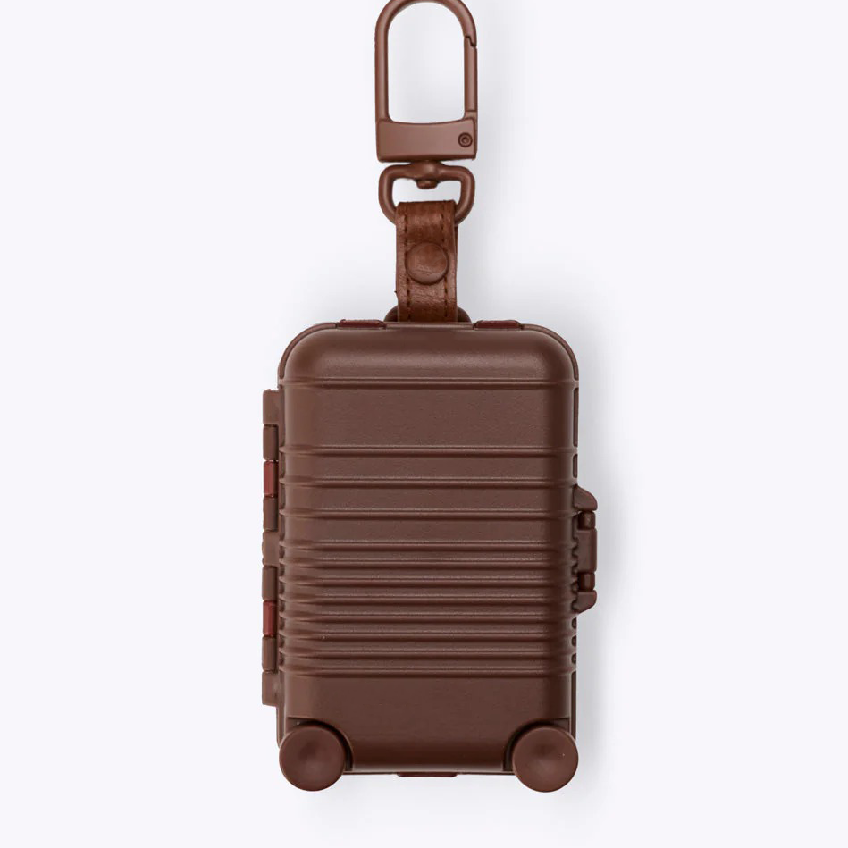 Mini Roller Pendant Travel Bag | Stylish Mini Travel Organizer with Rotating Wheels