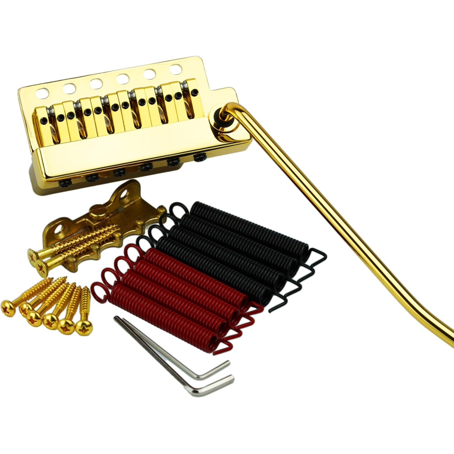 Plug-in guitar tremolo bridge