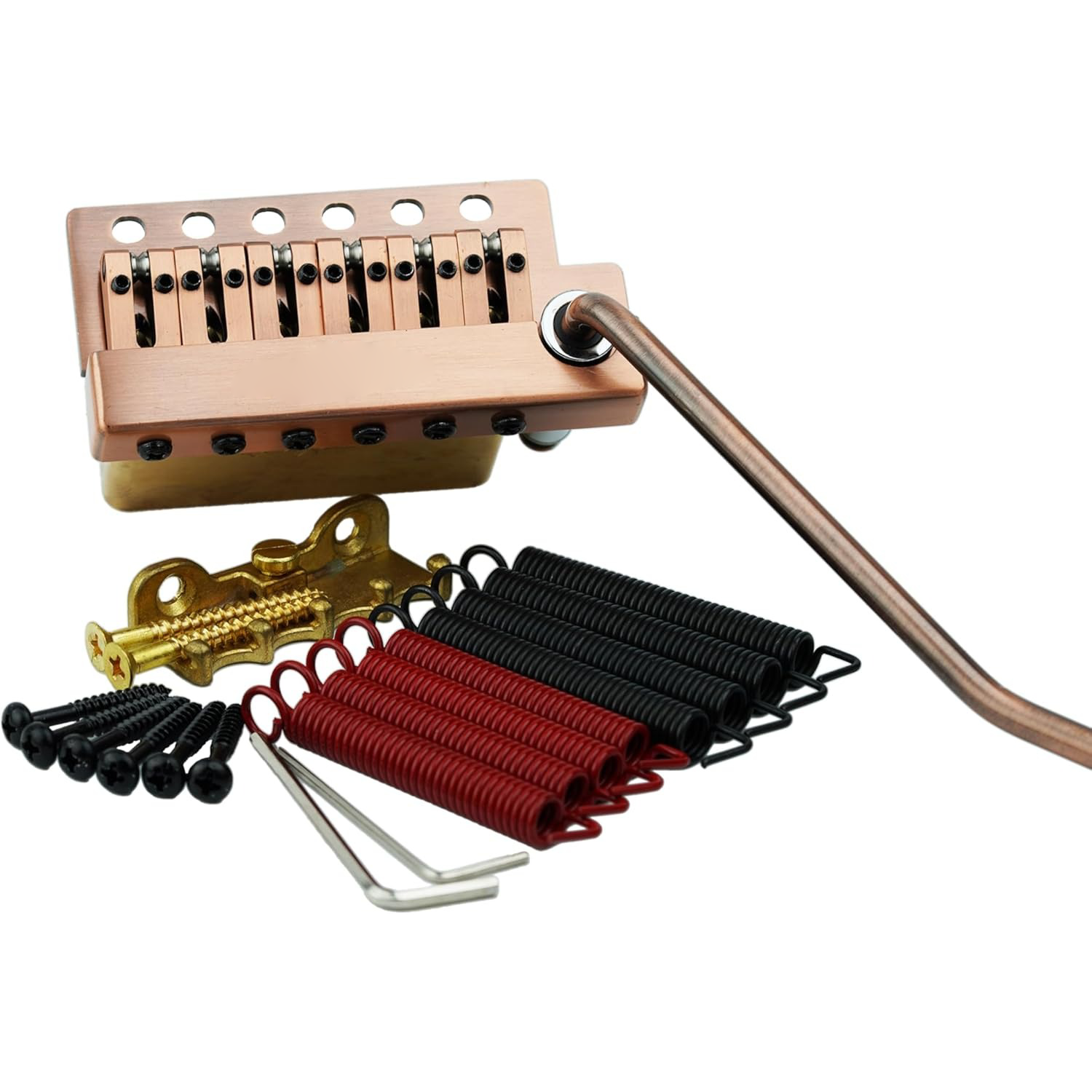 Plug-in guitar tremolo bridge