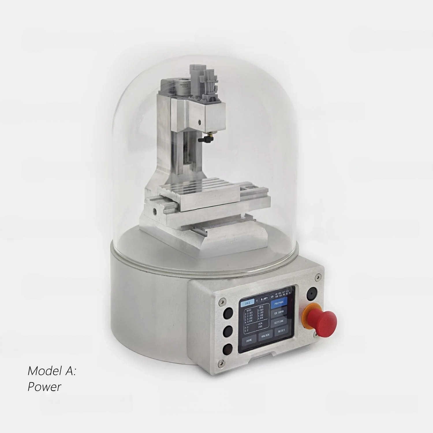 Ultra Mini CNC Machine Model – 4-Axis Programmable