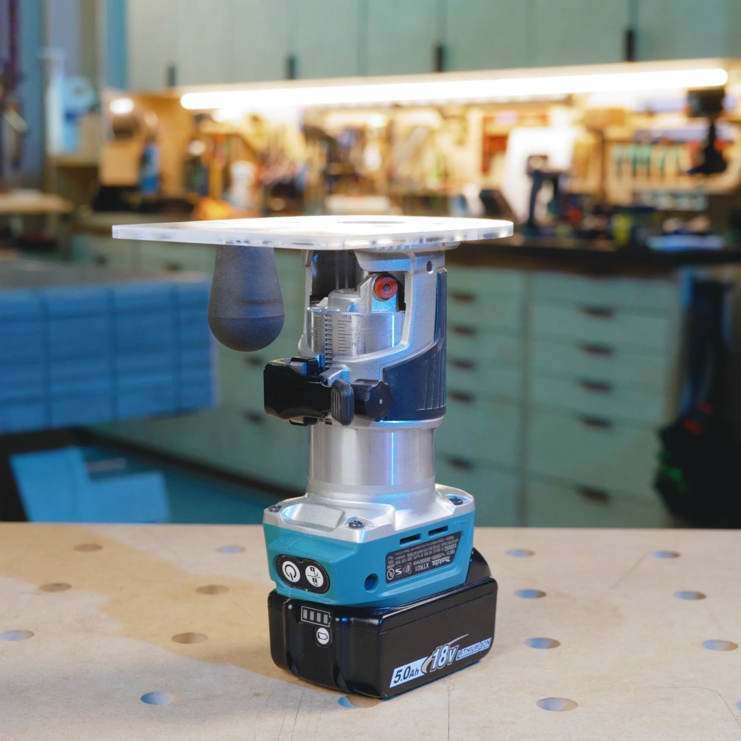 Precision Router Base with Dust Collection