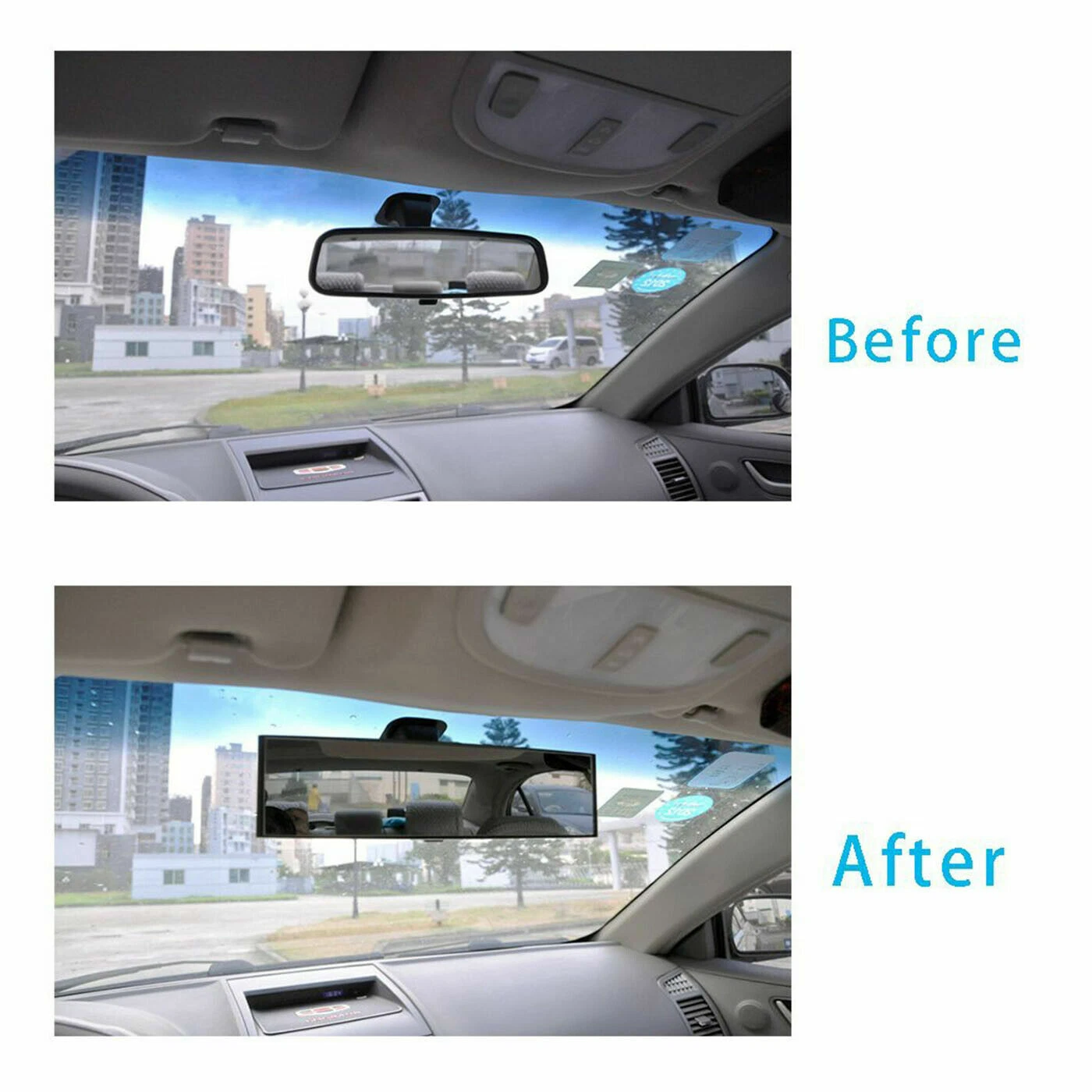 Wide Angle Rearview Mirror – Eliminate Blind Spots Instantly