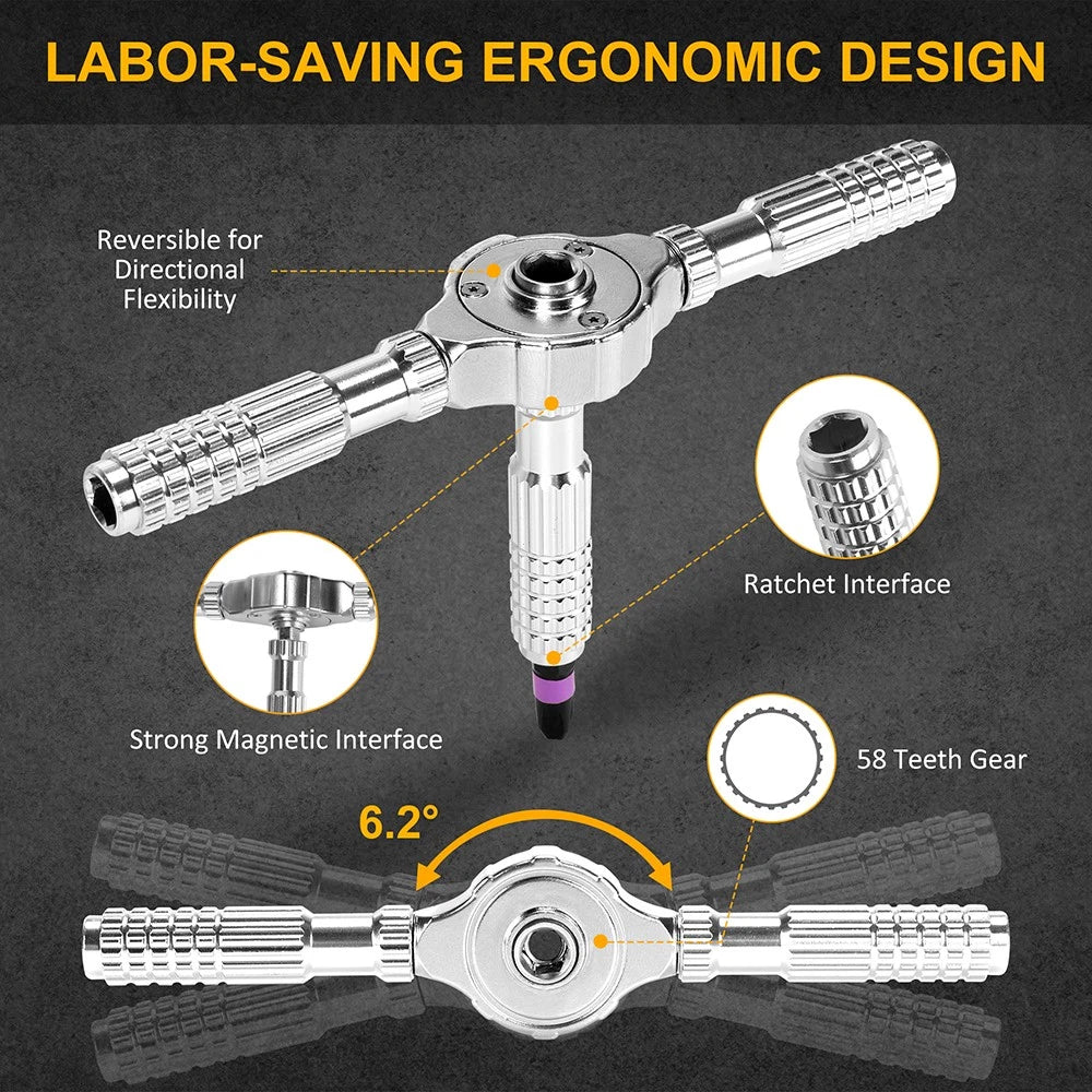 40-in-1 Ratchet Screwdriver Set