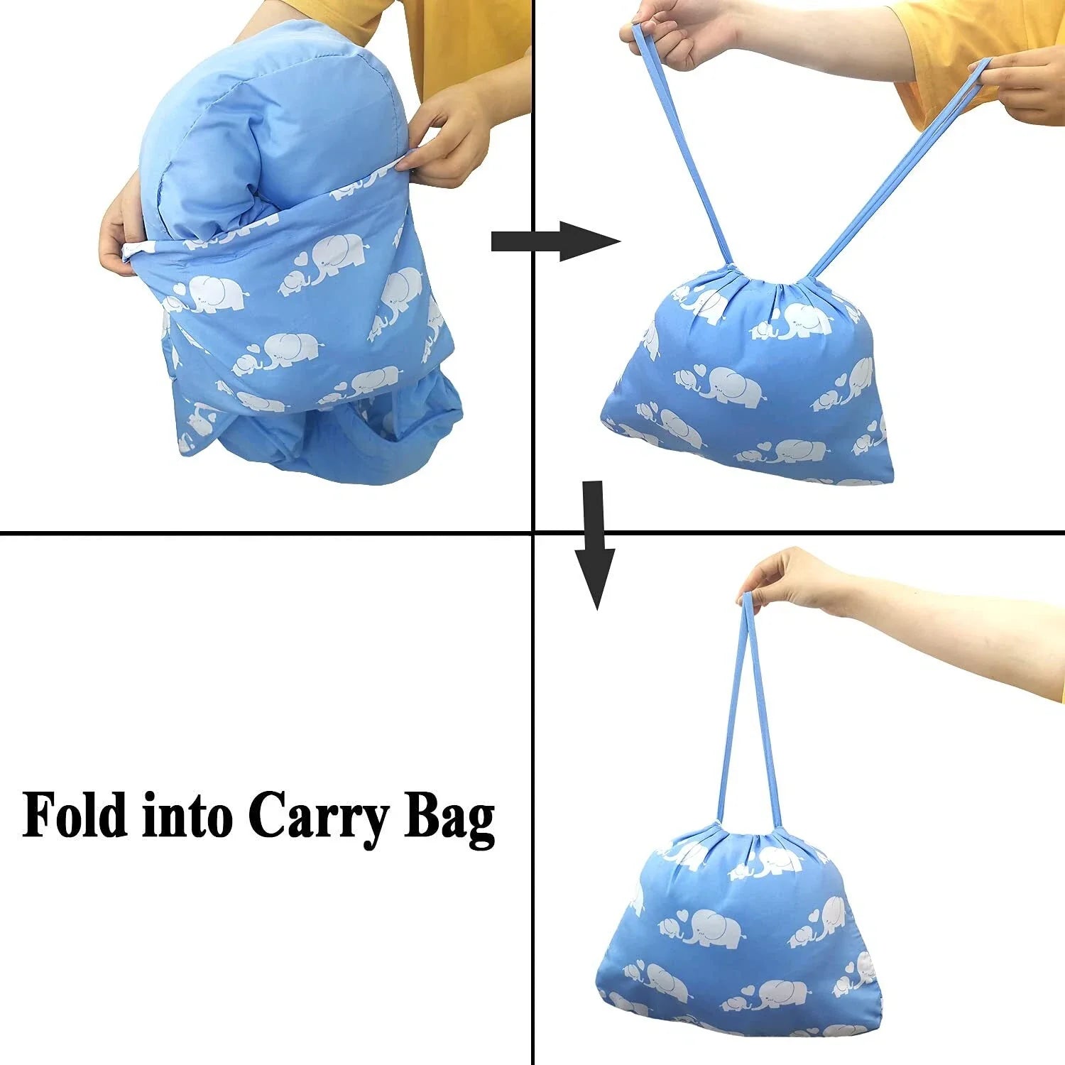 Soft pillow 2-in-1 baby shopping stroller and high chair cover