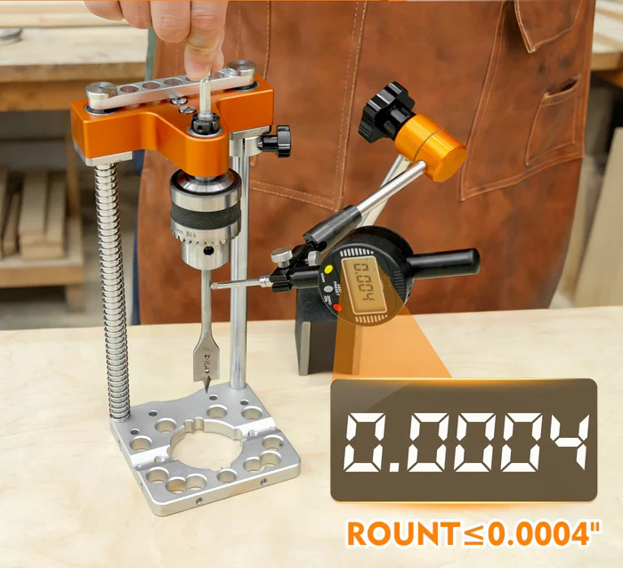 Portable Drill Guide – Achieve Perfectly Straight Holes Every Time