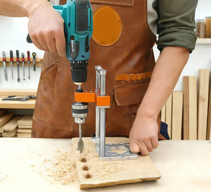 Portable Drill Guide – Achieve Perfectly Straight Holes Every Time