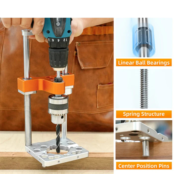 Portable Drill Guide – Achieve Perfectly Straight Holes Every Time