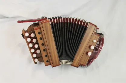 Compact Handmade Organetto — Walnut Finish