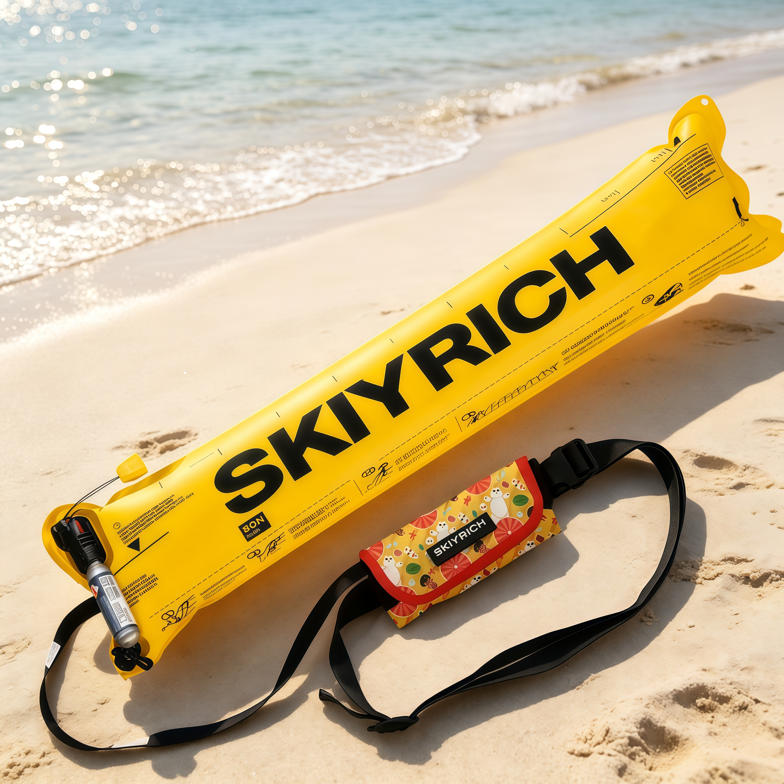 Kids’ Inflatable Safety Buoy — Compact 50N Swim & Water Activity Float