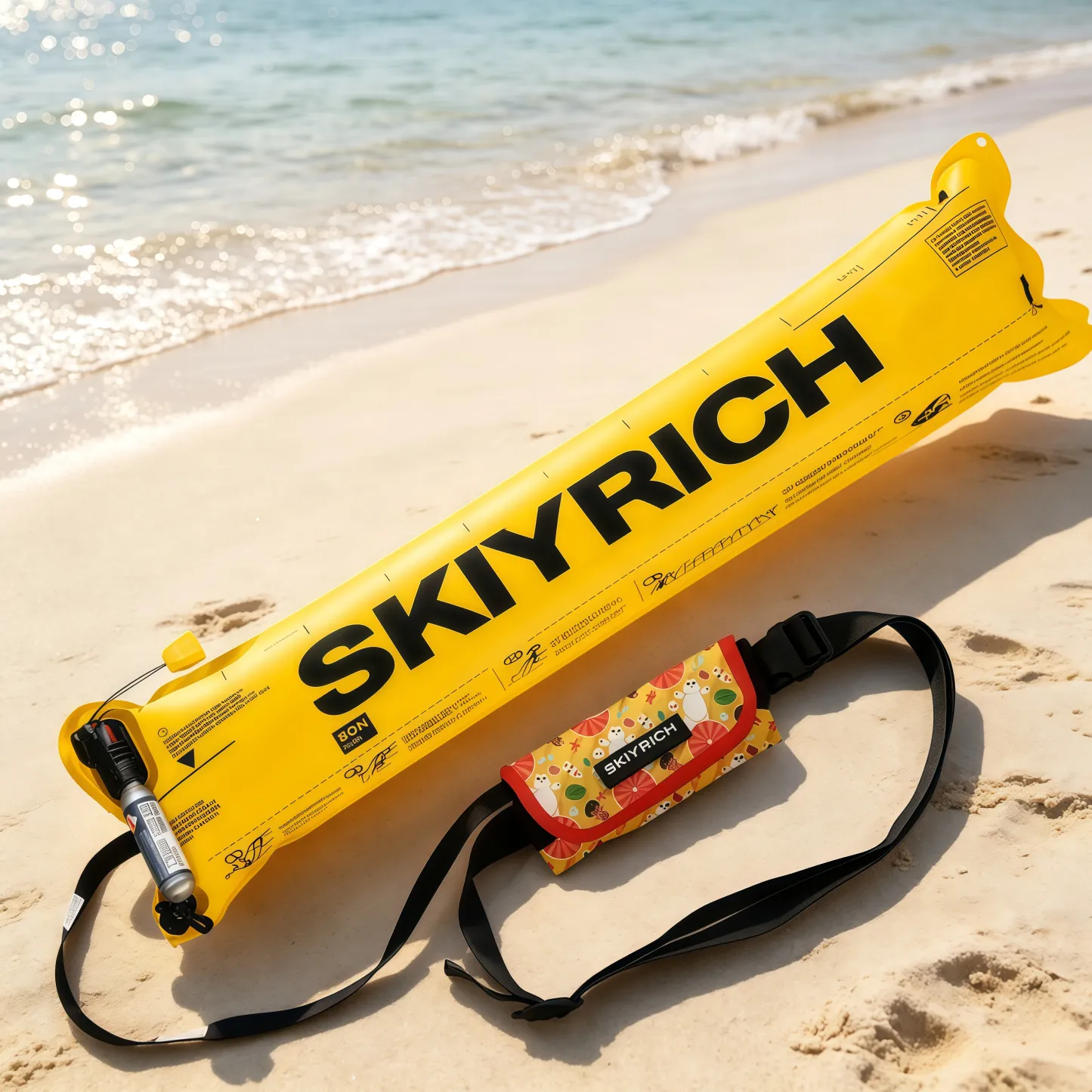 Kids’ Inflatable Safety Buoy — Compact 50N Swim & Water Activity Float