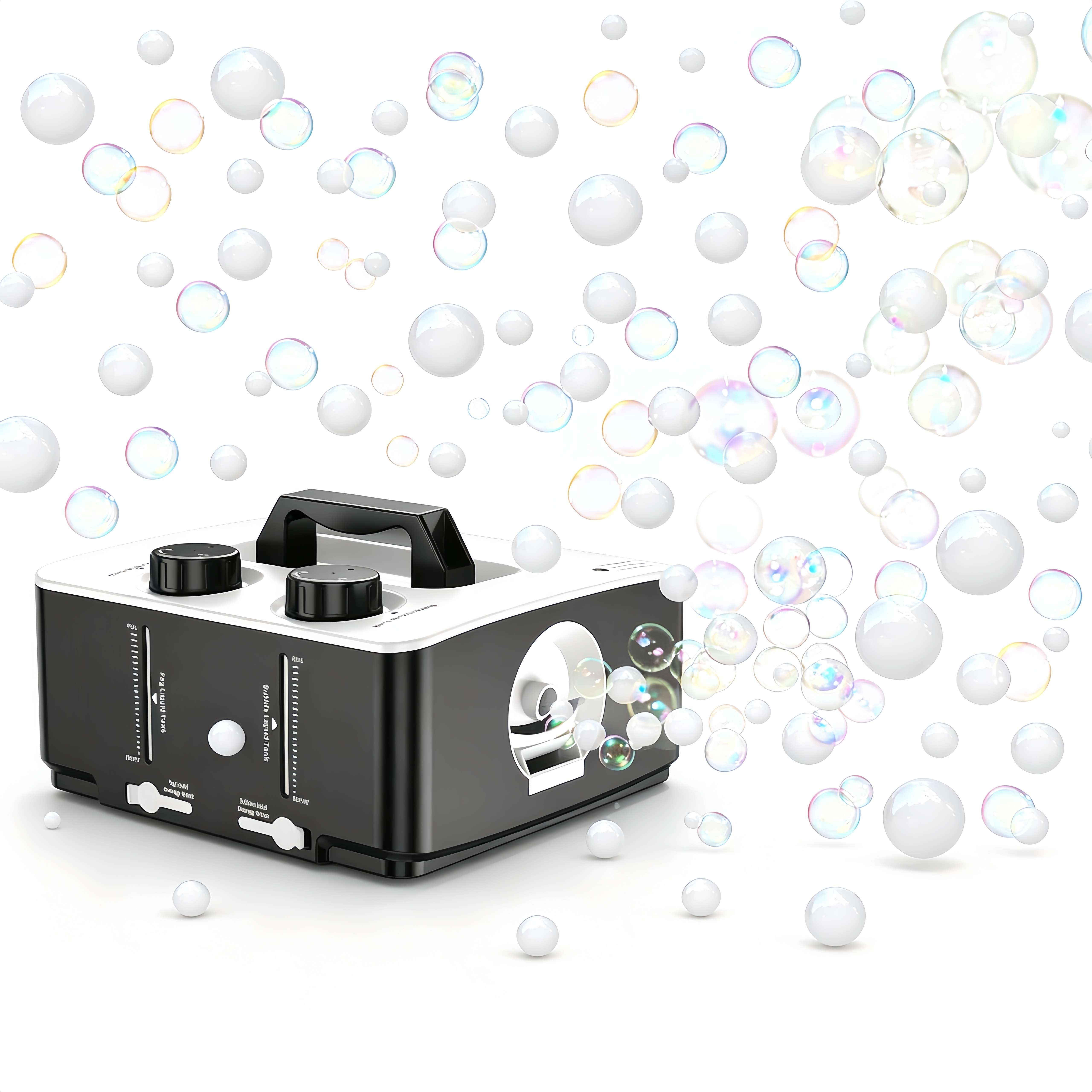 Portable Smoke Bubble Machine — Dual-Mode Fog & Bubble Party Effect Machine