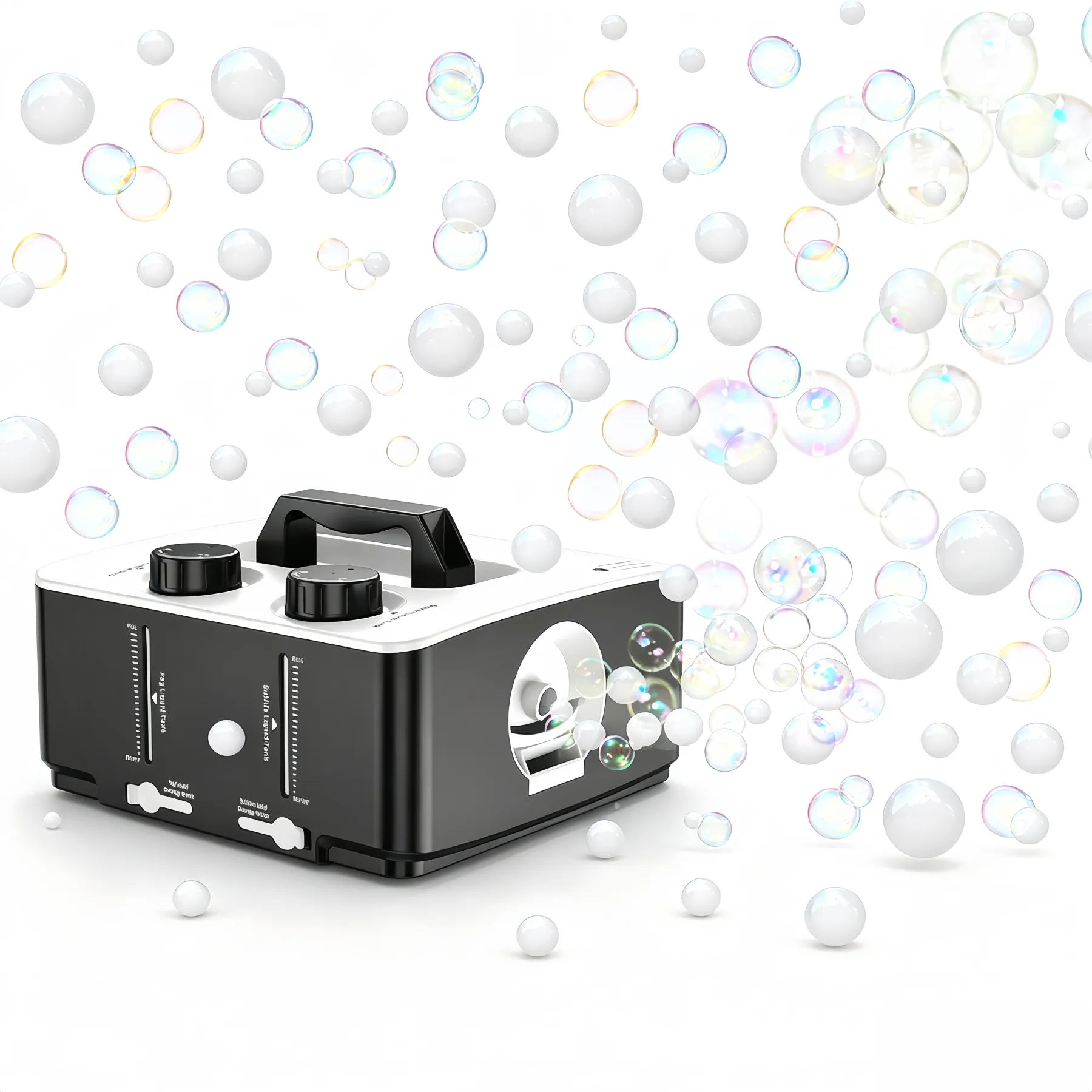 Portable Smoke Bubble Machine — Dual-Mode Fog & Bubble Party Effect Machine