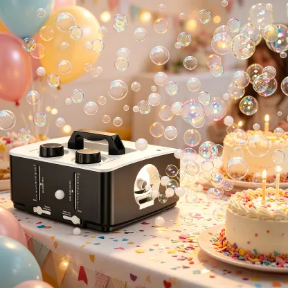 Portable Smoke Bubble Machine — Dual-Mode Fog & Bubble Party Effect Machine