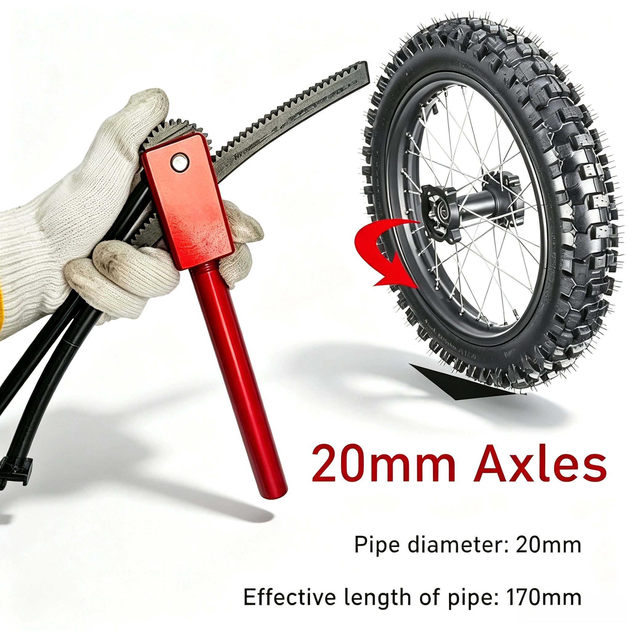 Professional Off-Road Motorcycle Tire Changing Tool for Enduro & Dirt Bikes