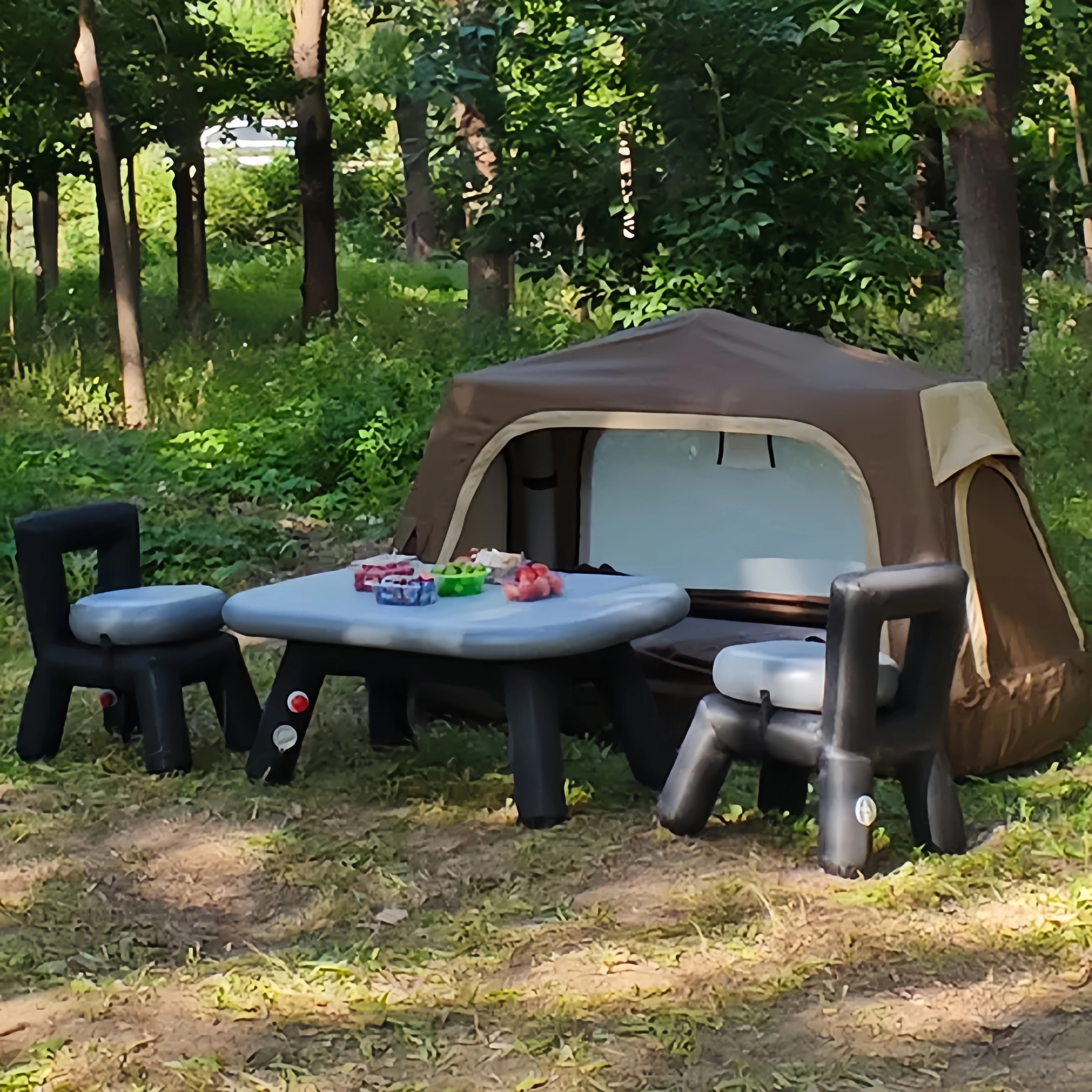 Inflatable Camping Table — Lightweight Portable Outdoor Table with Large Stable Surface