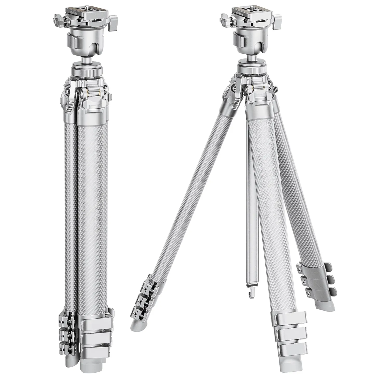 Professional Compact Tripod with 30mm Ball Head for Travel Photography
