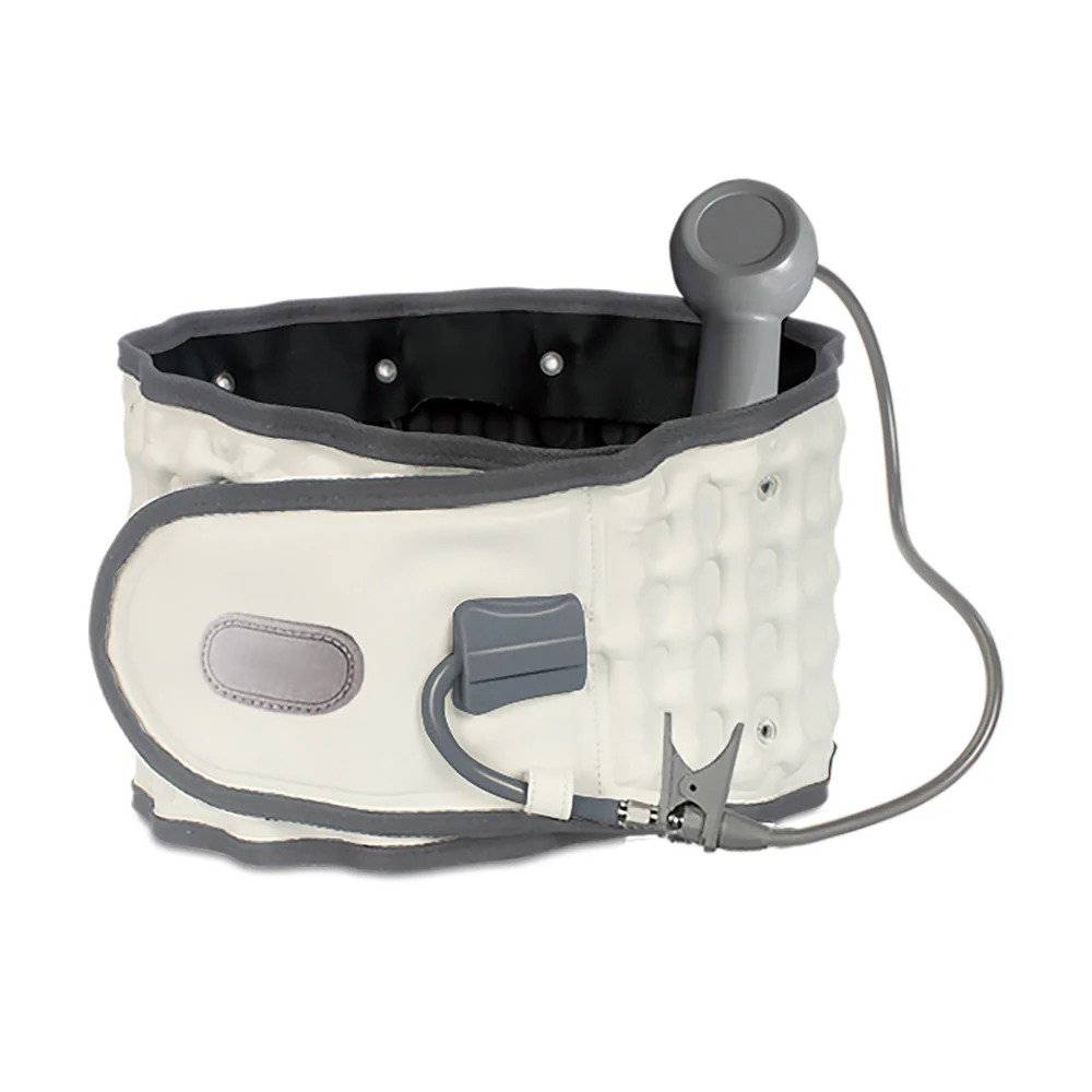 Physical therapy lumbar air traction belt