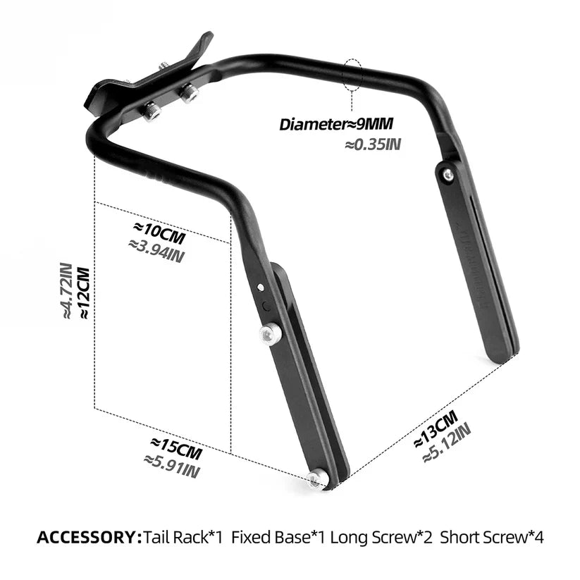 Multifunctional Bike Seat Post Stabilizer | Saddle Bag & Water Bottle Holder Stabilizer