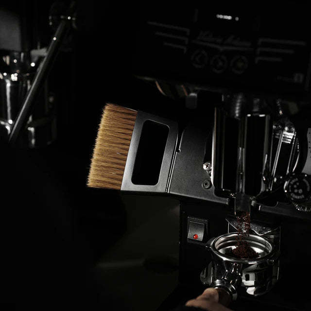 Coffee bar brush set with magnetic design