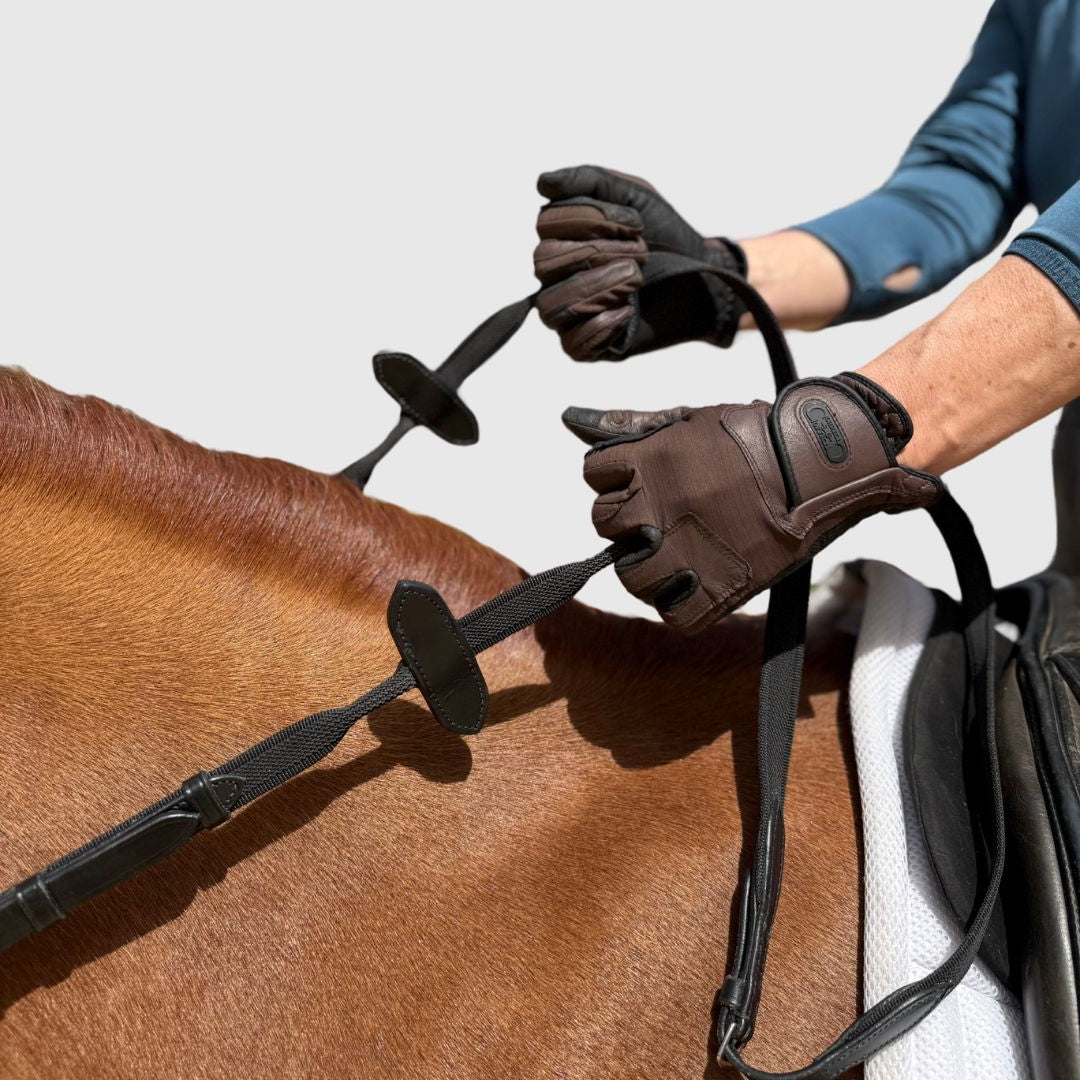 Equestrian reins & 3 Slim Hand Grips