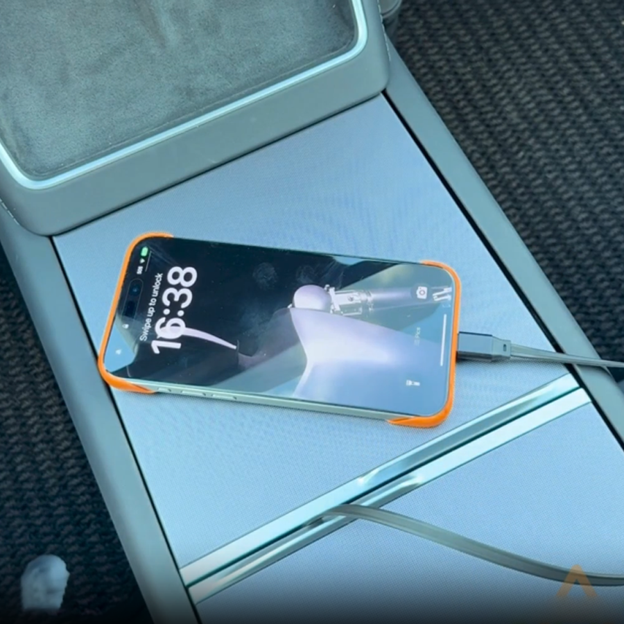 Retractable charging dock for the new Model 3 and Model Y