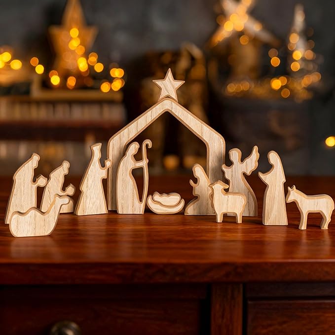 Christmas decorations for Jesus' birthday (optional, Easter, etc.)