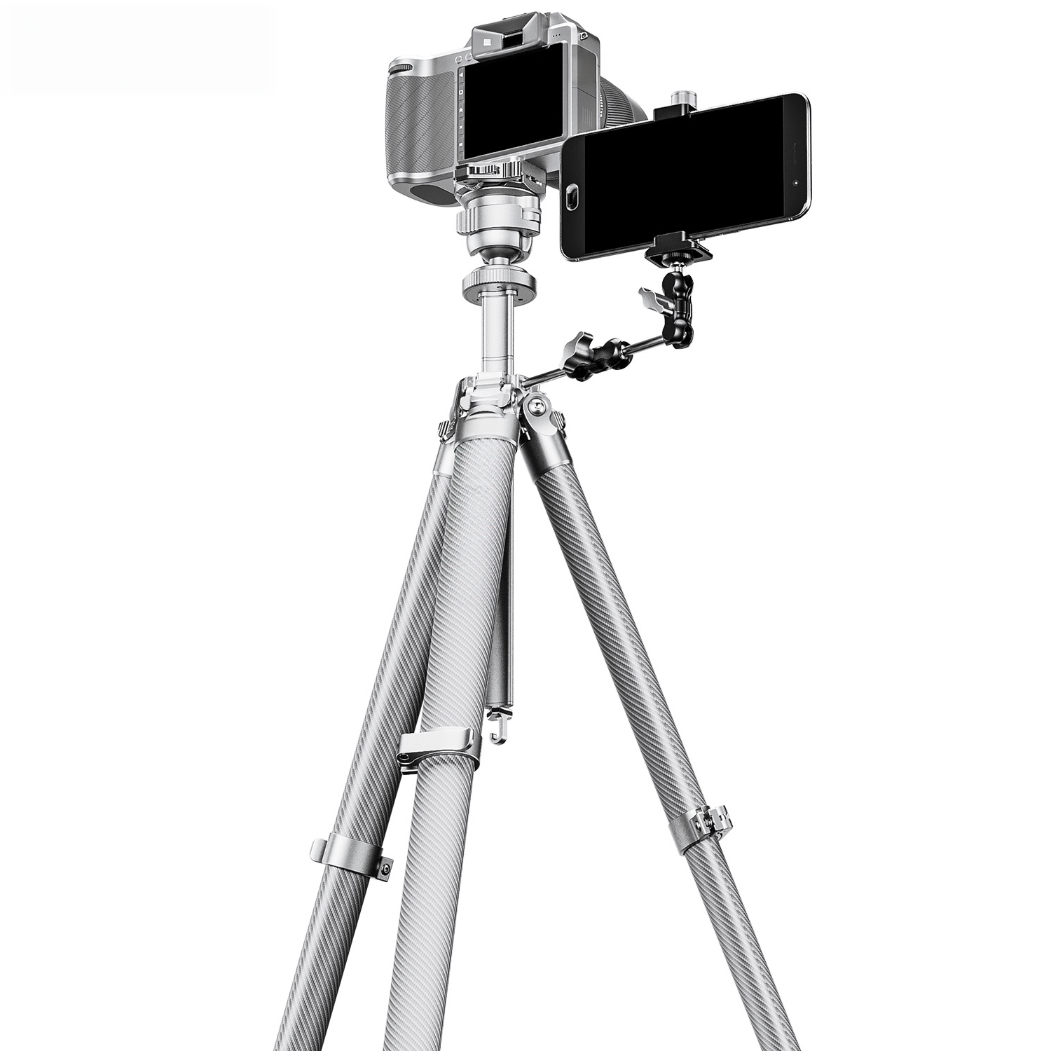 Professional Compact Tripod with 30mm Ball Head for Travel Photography
