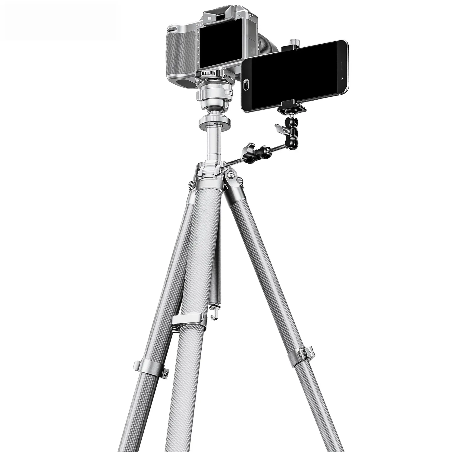 Professional Compact Tripod with 30mm Ball Head for Travel Photography
