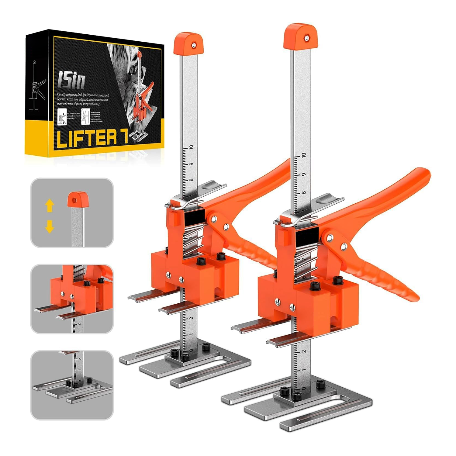 12-inch labor-saving furniture jack
