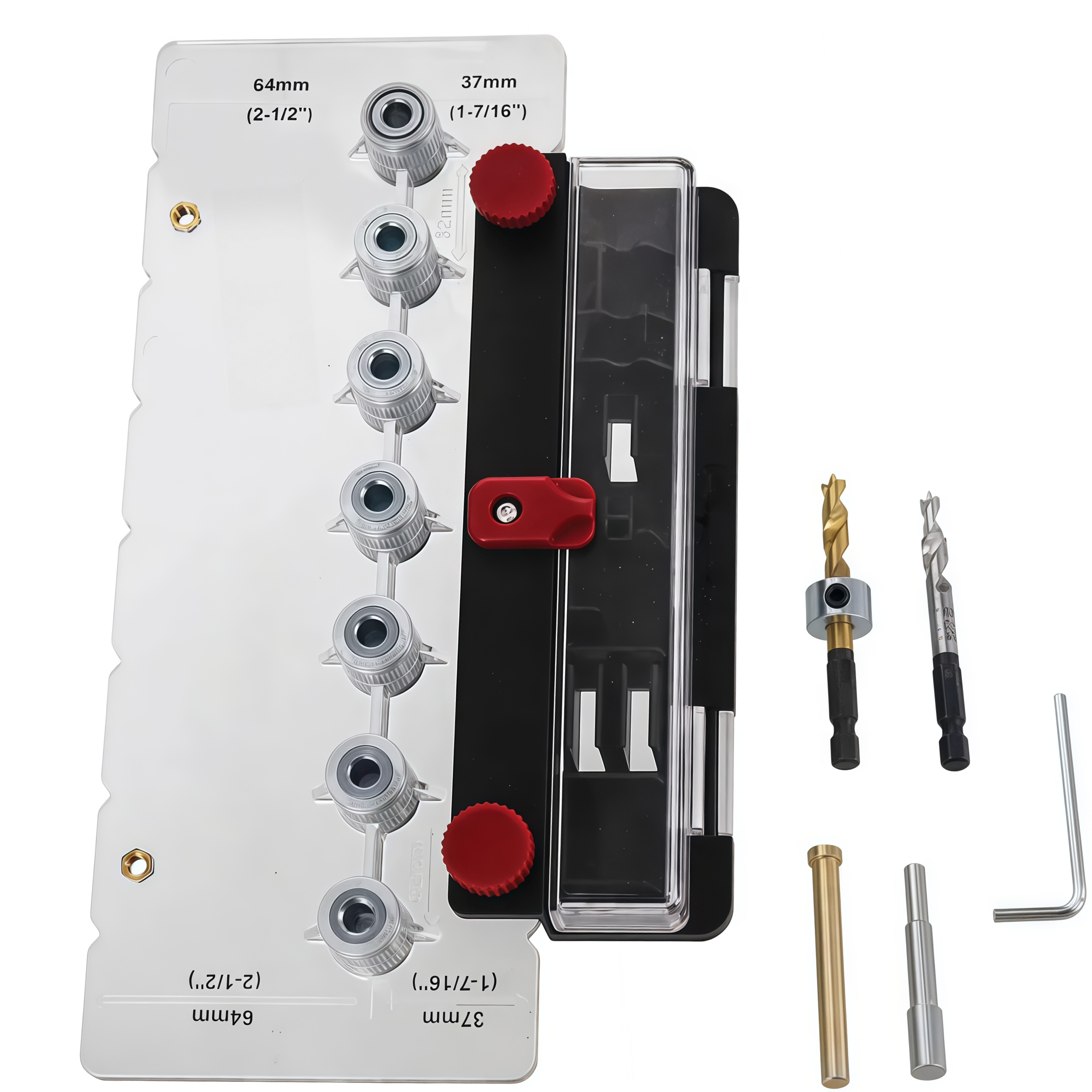 Shelf Pin Hole Jig — Cabinet Shelf Drilling Guide Tool