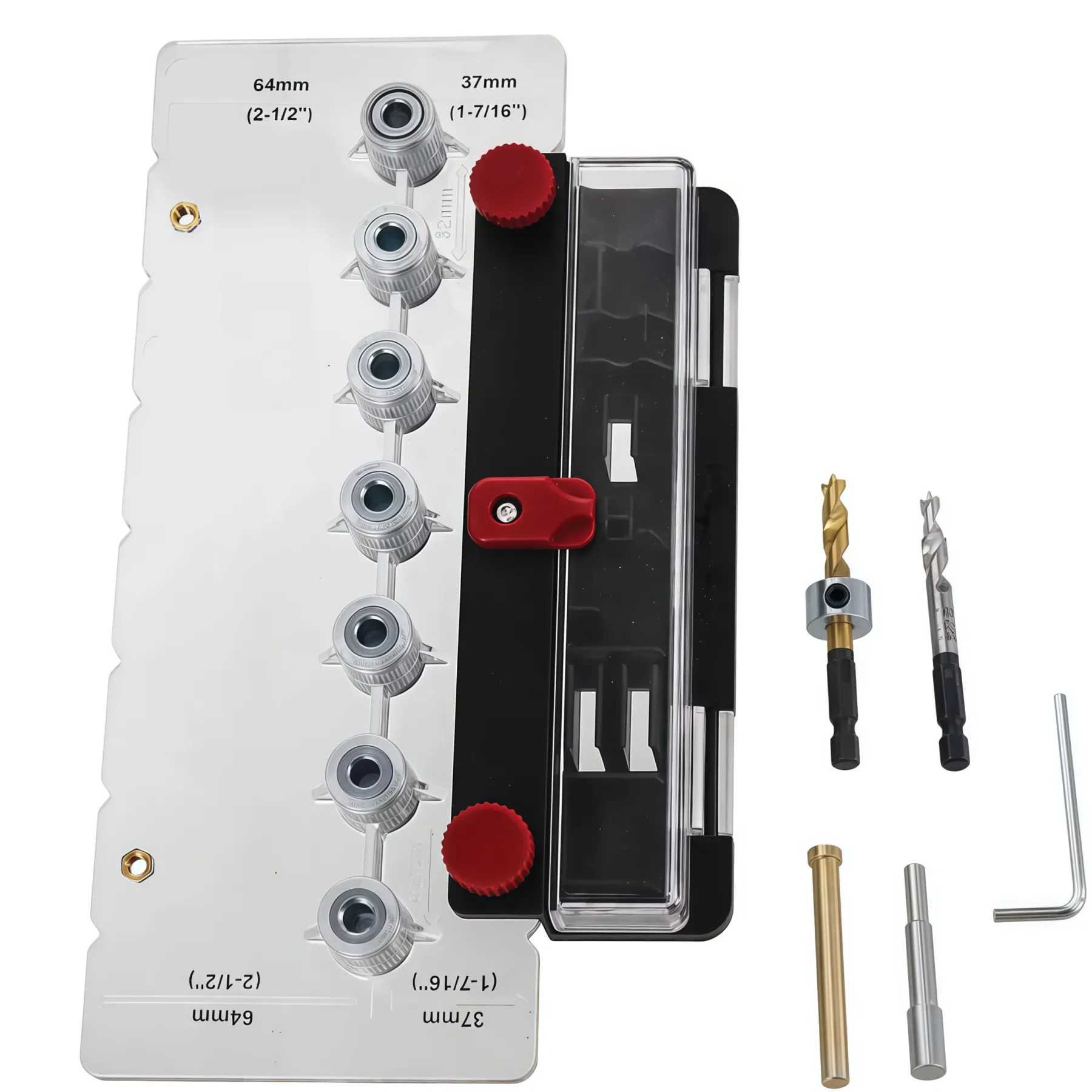 Shelf Pin Hole Jig — Cabinet Shelf Drilling Guide Tool