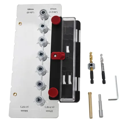 Shelf Pin Hole Jig — Cabinet Shelf Drilling Guide Tool