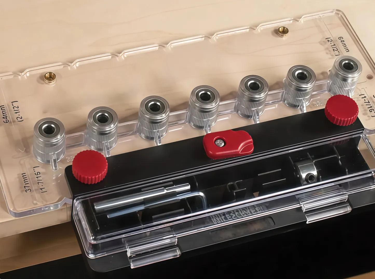 Shelf Pin Hole Jig — Cabinet Shelf Drilling Guide Tool
