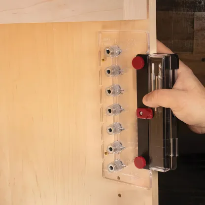 Shelf Pin Hole Jig — Cabinet Shelf Drilling Guide Tool