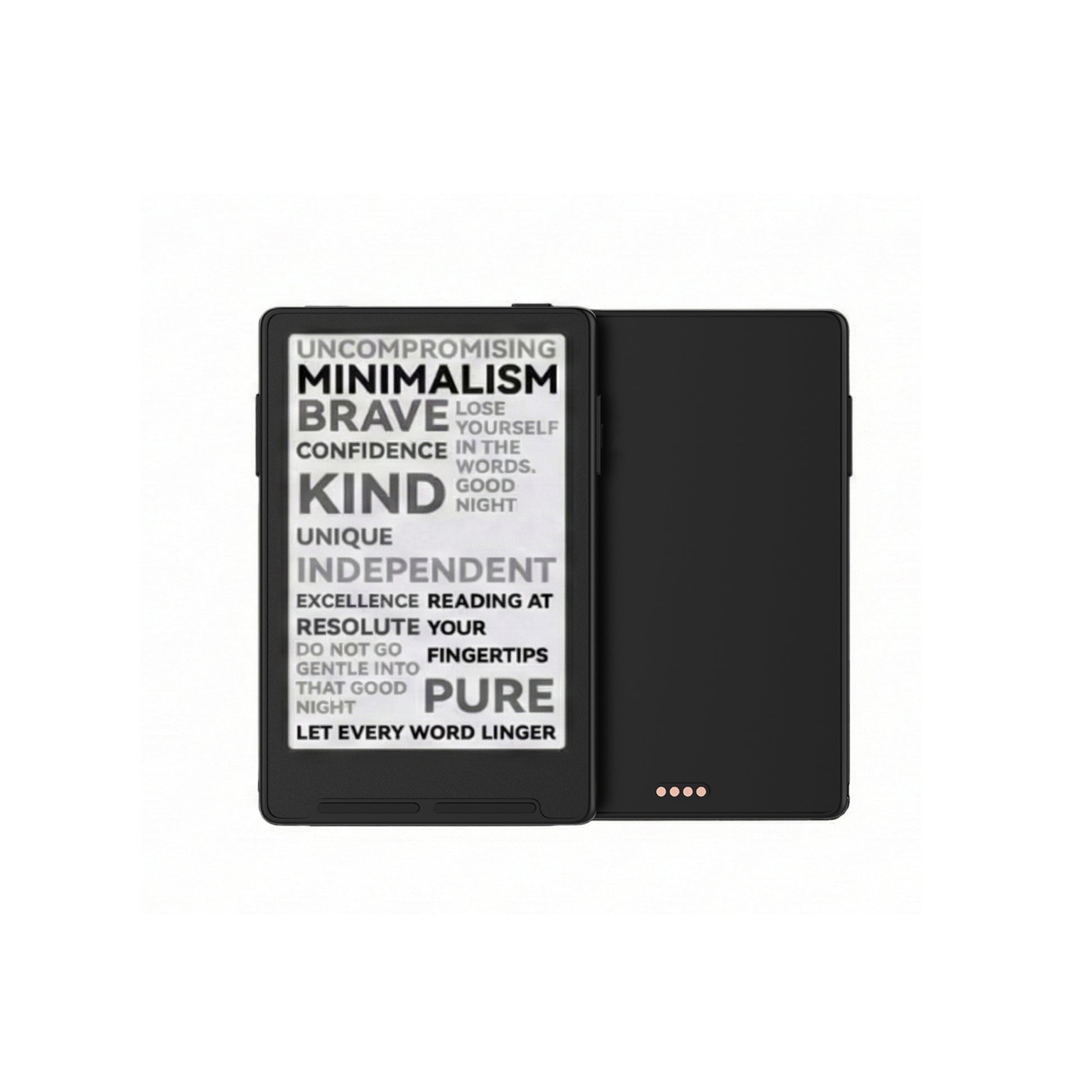 Ultra-Compact Magnetic E-Reader – Portable Reading Companion