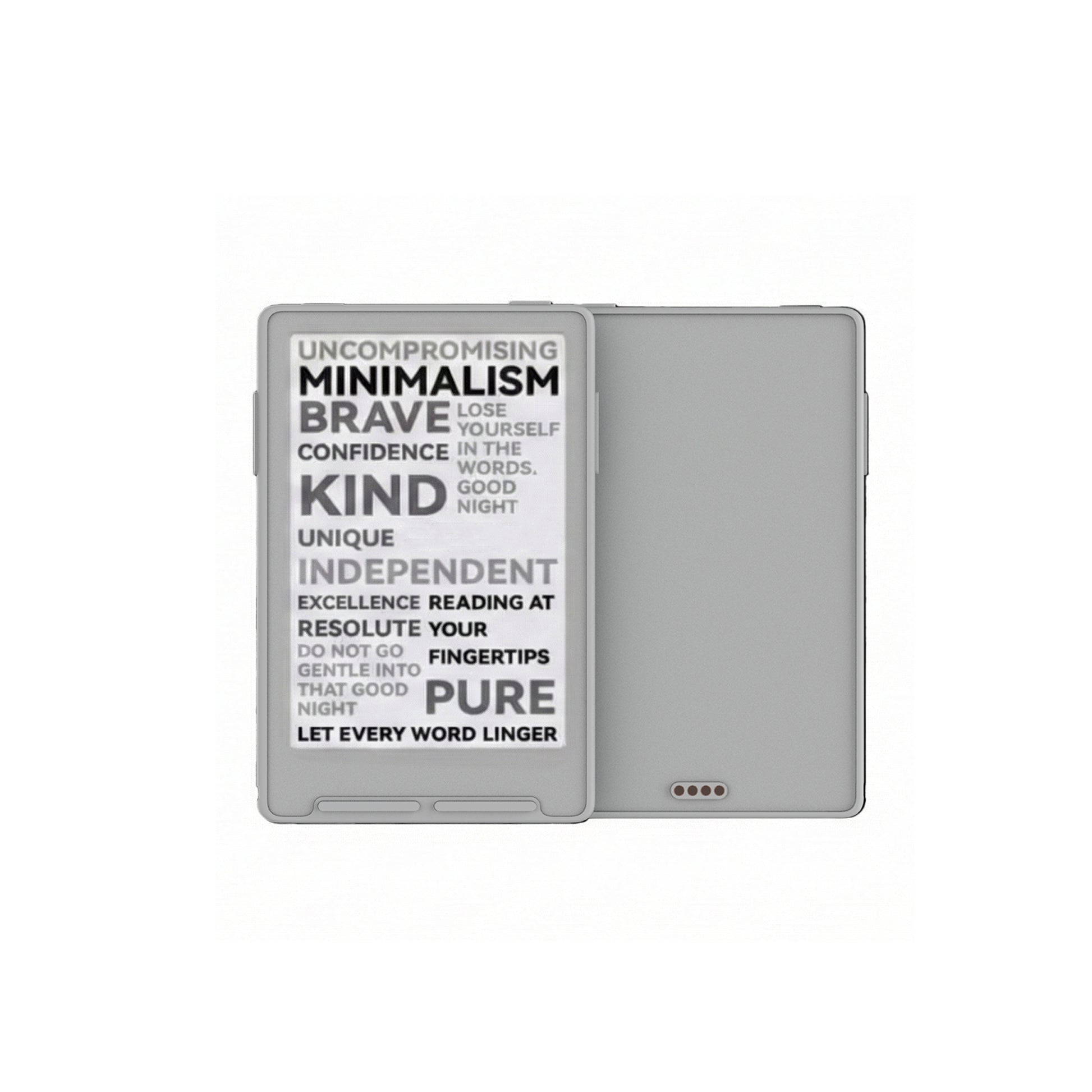 Ultra-Compact Magnetic E-Reader – Portable Reading Companion