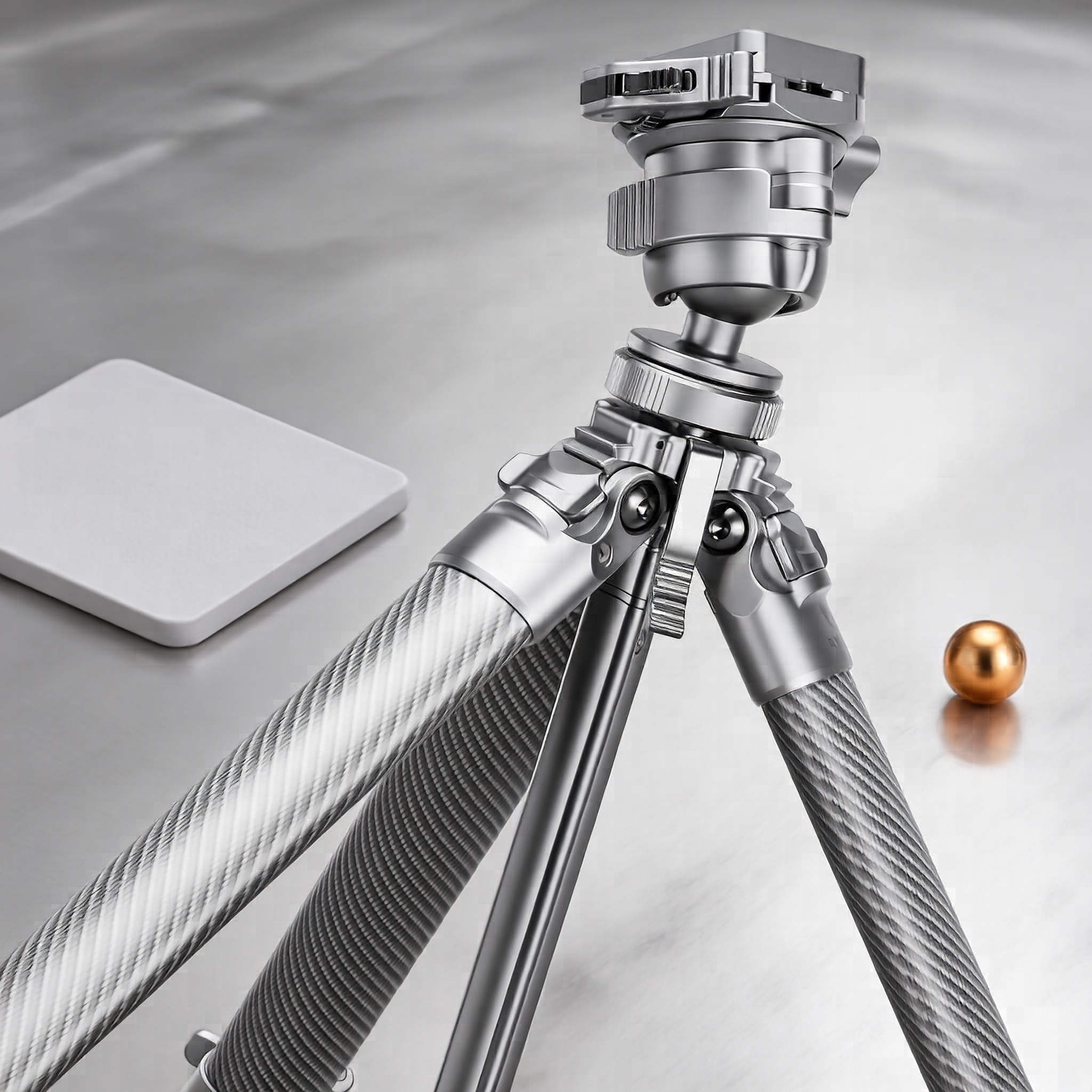 Professional Compact Tripod with 30mm Ball Head for Travel Photography