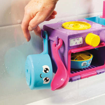 Bubble Baking Bath Toy – Kitchen-Themed Bubble Maker Set for Toddlers