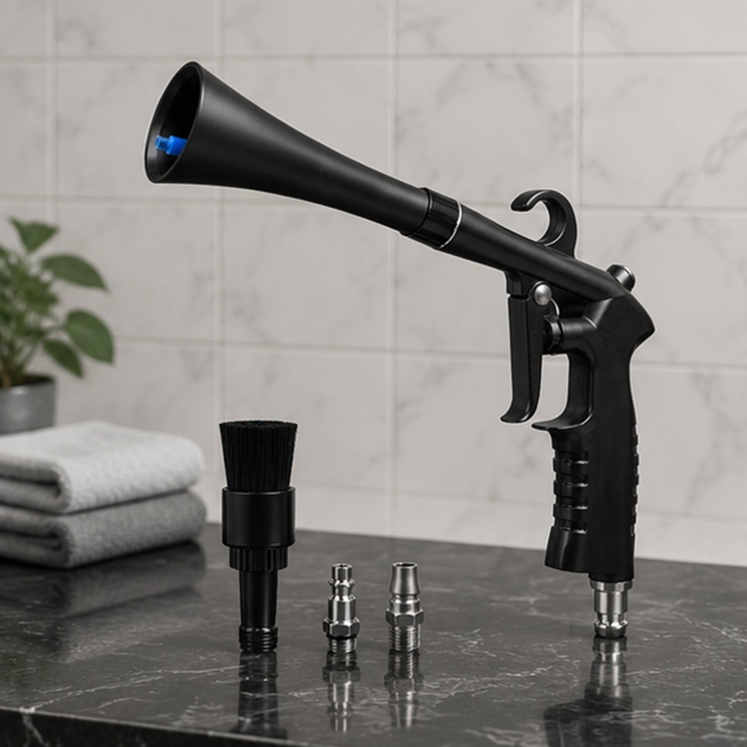 High-pressure car cleaning gun