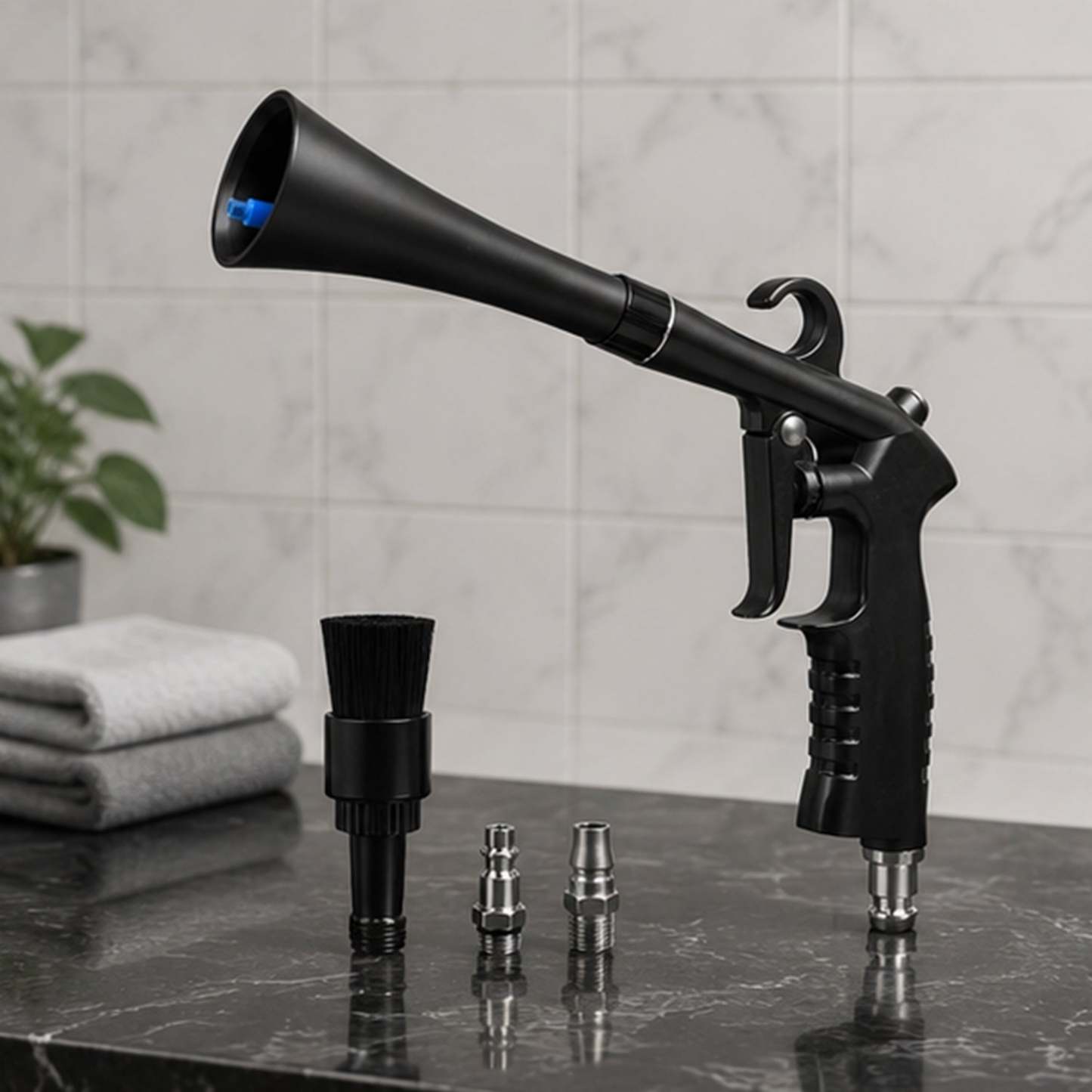 High-pressure car cleaning gun